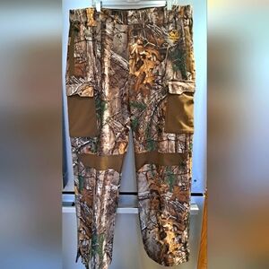 Realtree Xtra Camo Pants  Hunting Camouflage Pocket Cargo Baggy Outdoor XL Lined